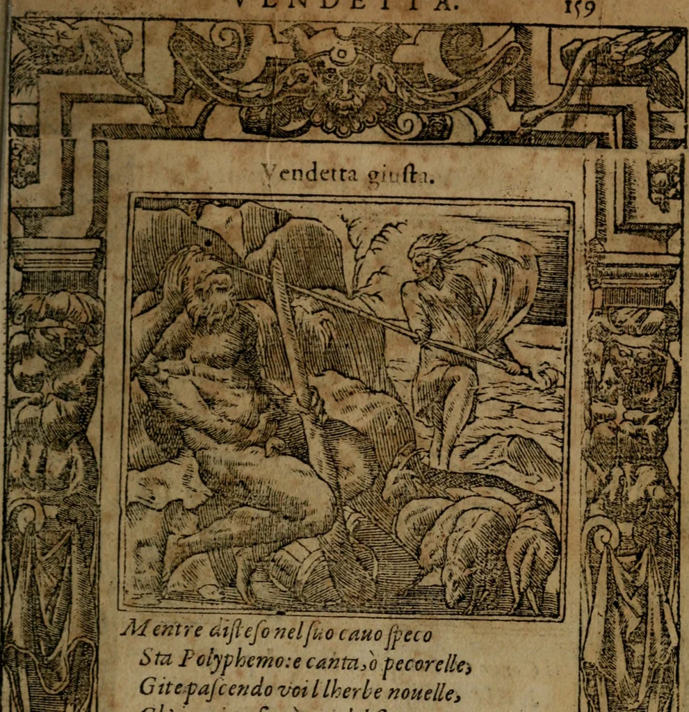 An illustration from Diverse imprese accommodate a diuerse moralità, con versi che i loro significati dichiarano insieme con molte altre nella lingua italiana non piu tradotte, 1564, leaf 162