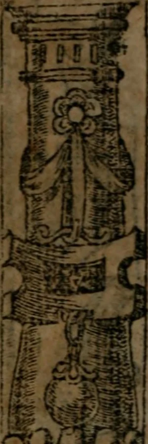 An illustration from Diverse imprese accommodate a diuerse moralità, con versi che i loro significati dichiarano insieme con molte altre nella lingua italiana non piu tradotte, 1564, leaf 17