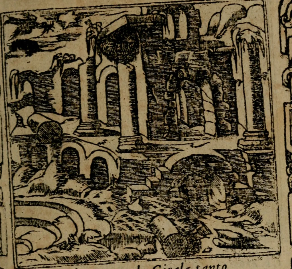 An illustration from Diverse imprese accommodate a diuerse moralità, con versi che i loro significati dichiarano insieme con molte altre nella lingua italiana non piu tradotte, 1564, leaf 170
