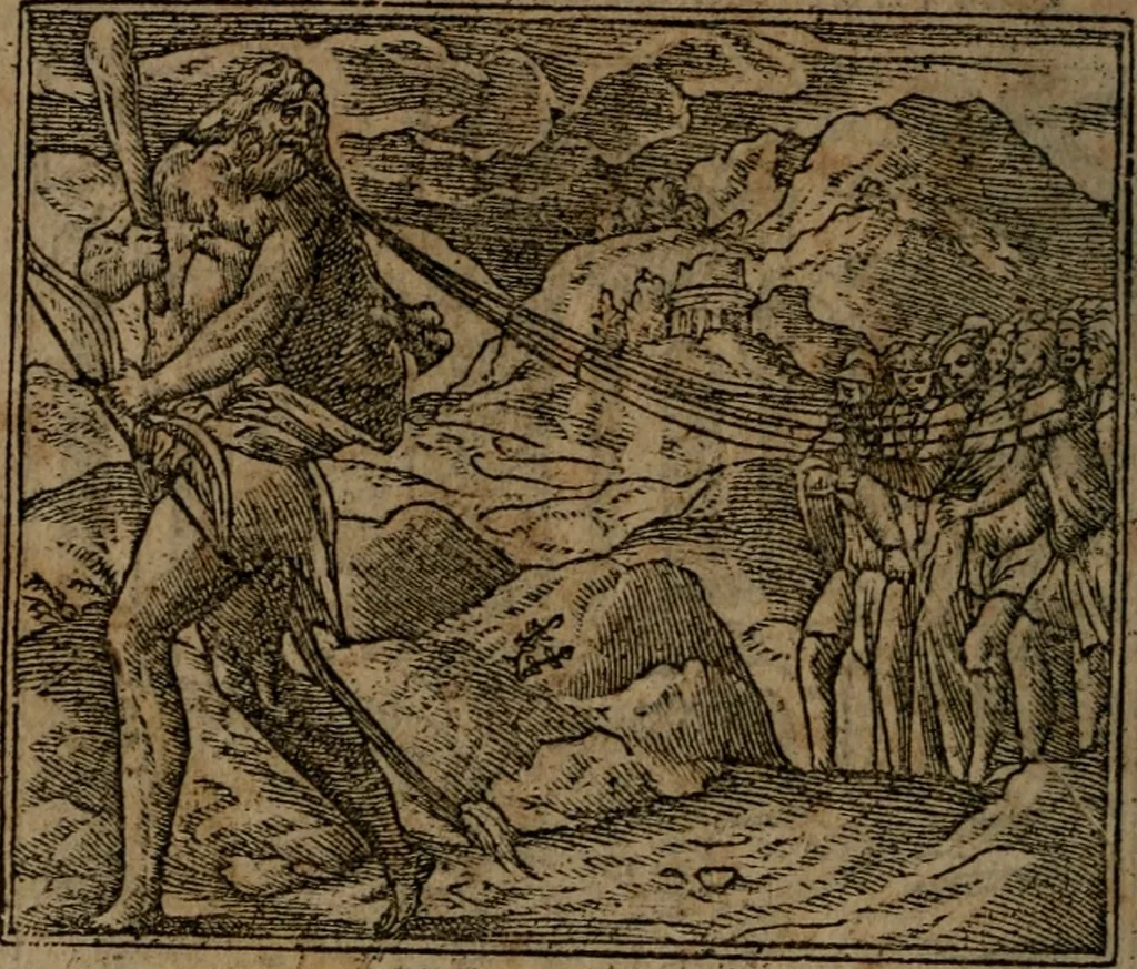 An illustration from Diverse imprese accommodate a diuerse moralità, con versi che i loro significati dichiarano insieme con molte altre nella lingua italiana non piu tradotte, 1564, leaf 171