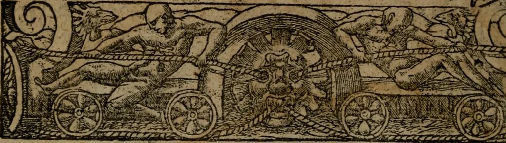 An illustration from Diverse imprese accommodate a diuerse moralità, con versi che i loro significati dichiarano insieme con molte altre nella lingua italiana non piu tradotte, 1564, leaf 171