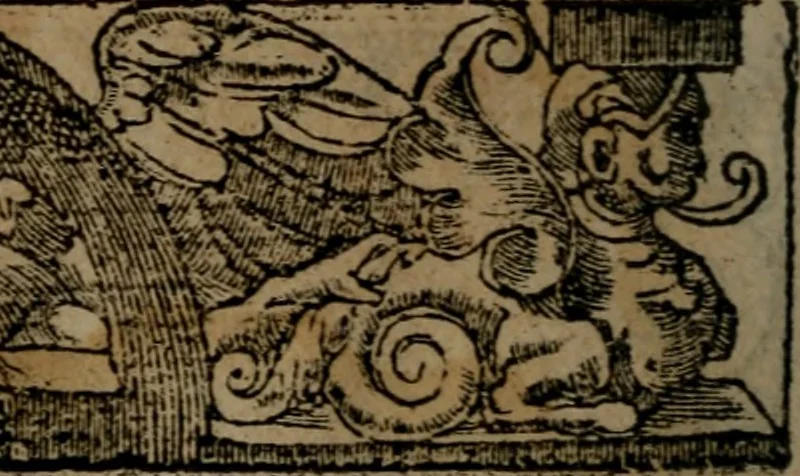An illustration from Diverse imprese accommodate a diuerse moralità, con versi che i loro significati dichiarano insieme con molte altre nella lingua italiana non piu tradotte, 1564, leaf 173