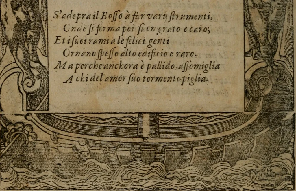 An illustration from Diverse imprese accommodate a diuerse moralità, con versi che i loro significati dichiarano insieme con molte altre nella lingua italiana non piu tradotte, 1564, leaf 191