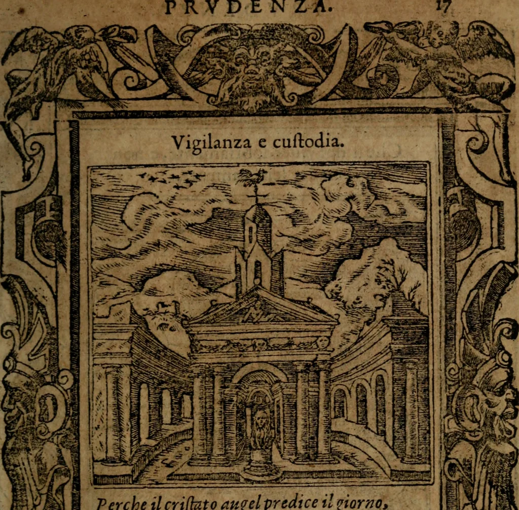 An illustration from Diverse imprese accommodate a diuerse moralità, con versi che i loro significati dichiarano insieme con molte altre nella lingua italiana non piu tradotte, 1564, leaf 20