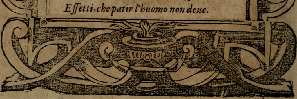 An illustration from Diverse imprese accommodate a diuerse moralità, con versi che i loro significati dichiarano insieme con molte altre nella lingua italiana non piu tradotte, 1564, leaf 25