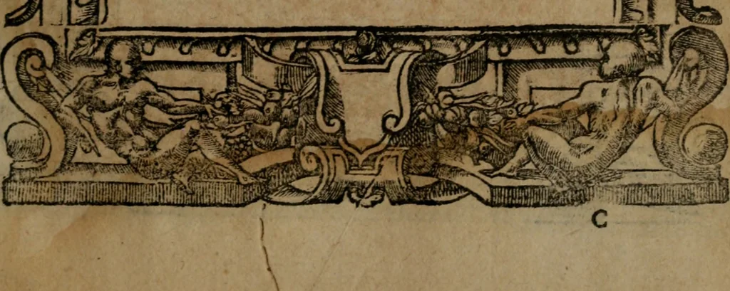 An illustration from Diverse imprese accommodate a diuerse moralità, con versi che i loro significati dichiarano insieme con molte altre nella lingua italiana non piu tradotte, 1564, leaf 36