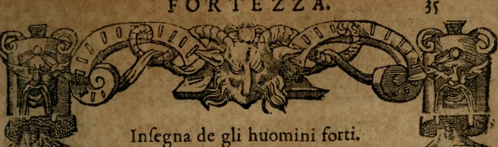 An illustration from Diverse imprese accommodate a diuerse moralità, con versi che i loro significati dichiarano insieme con molte altre nella lingua italiana non piu tradotte, 1564, leaf 38