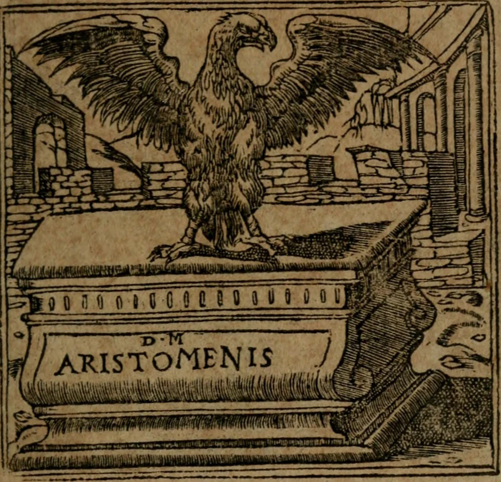 An illustration from Diverse imprese accommodate a diuerse moralità, con versi che i loro significati dichiarano insieme con molte altre nella lingua italiana non piu tradotte, 1564, leaf 38