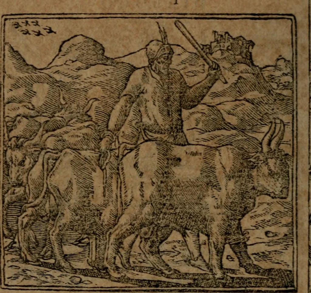 An illustration from Diverse imprese accommodate a diuerse moralità, con versi che i loro significati dichiarano insieme con molte altre nella lingua italiana non piu tradotte, 1564, leaf 39
