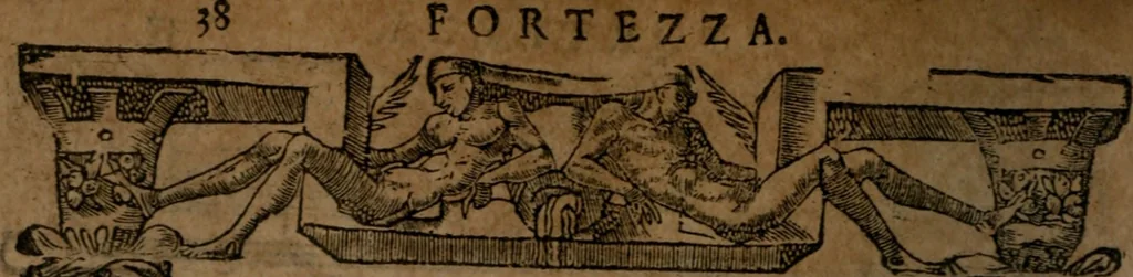 An illustration from Diverse imprese accommodate a diuerse moralità, con versi che i loro significati dichiarano insieme con molte altre nella lingua italiana non piu tradotte, 1564, leaf 41