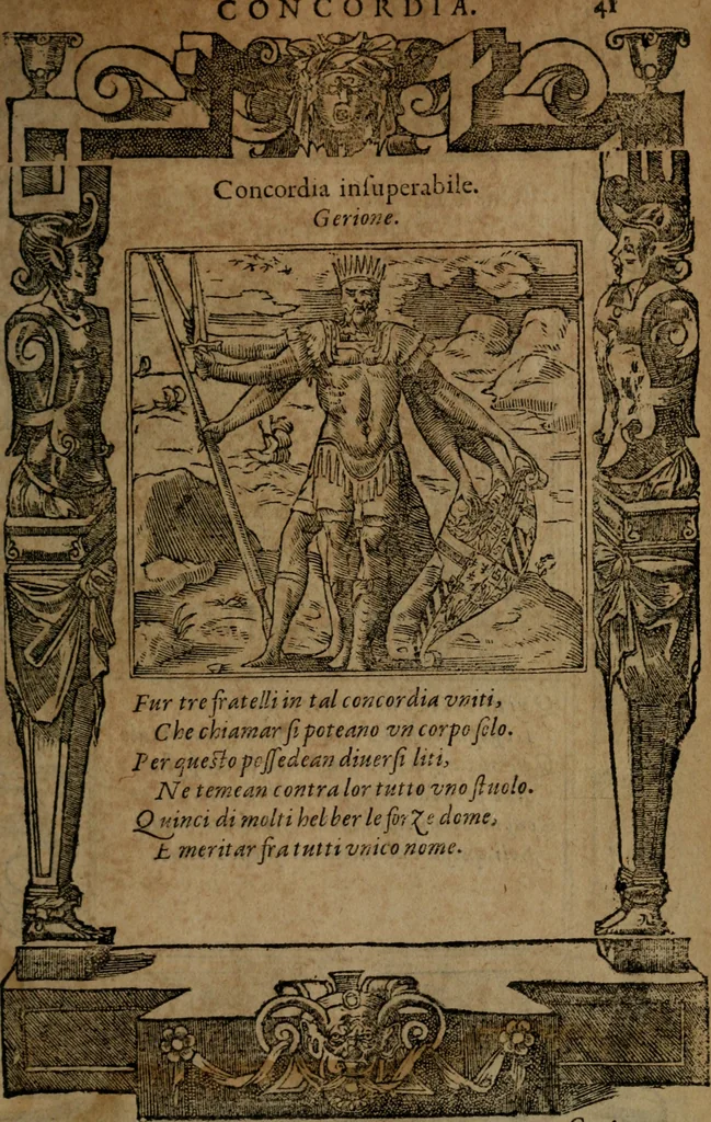 An illustration from Diverse imprese accommodate a diuerse moralità, con versi che i loro significati dichiarano insieme con molte altre nella lingua italiana non piu tradotte, 1564, leaf 44