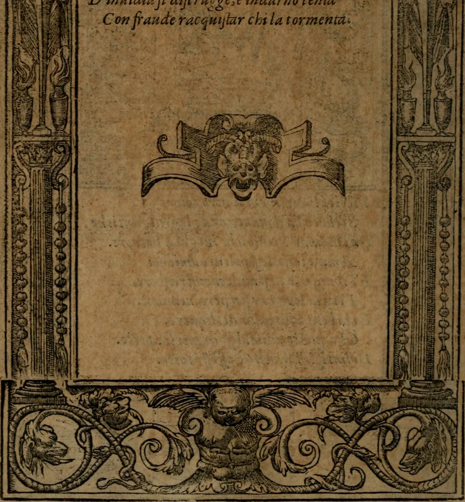 An illustration from Diverse imprese accommodate a diuerse moralità, con versi che i loro significati dichiarano insieme con molte altre nella lingua italiana non piu tradotte, 1564, leaf 55
