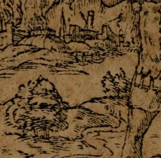 An illustration from Diverse imprese accommodate a diuerse moralità, con versi che i loro significati dichiarano insieme con molte altre nella lingua italiana non piu tradotte, 1564, leaf 61