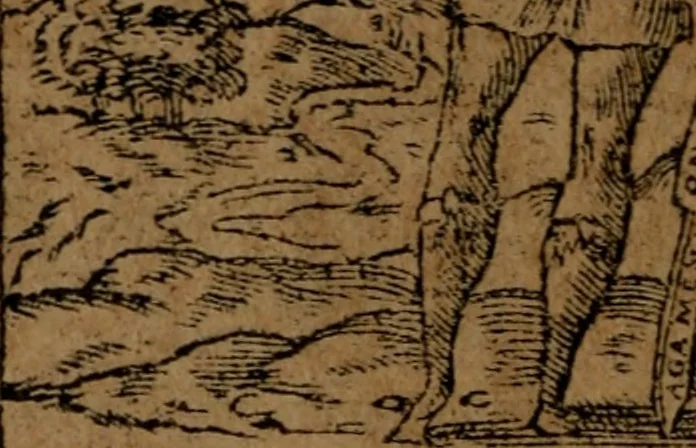 An illustration from Diverse imprese accommodate a diuerse moralità, con versi che i loro significati dichiarano insieme con molte altre nella lingua italiana non piu tradotte, 1564, leaf 61