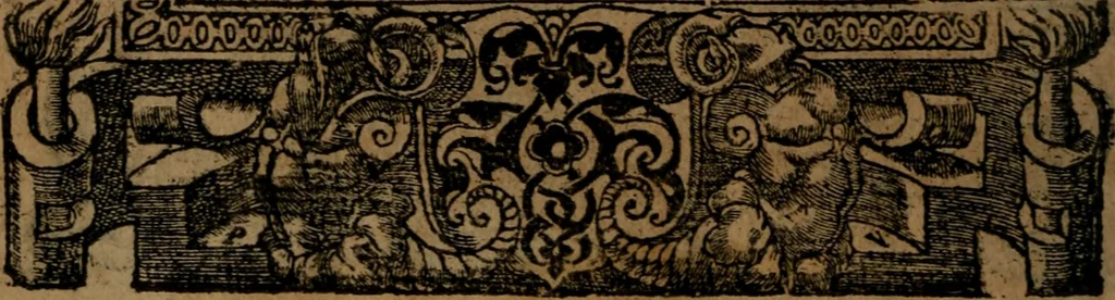 An illustration from Diverse imprese accommodate a diuerse moralità, con versi che i loro significati dichiarano insieme con molte altre nella lingua italiana non piu tradotte, 1564, leaf 61