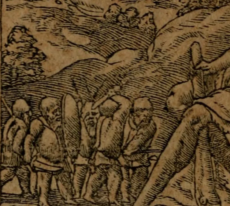 An illustration from Diverse imprese accommodate a diuerse moralità, con versi che i loro significati dichiarano insieme con molte altre nella lingua italiana non piu tradotte, 1564, leaf 63