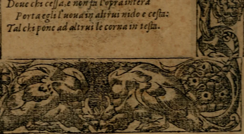 An illustration from Diverse imprese accommodate a diuerse moralità, con versi che i loro significati dichiarano insieme con molte altre nella lingua italiana non piu tradotte, 1564, leaf 65