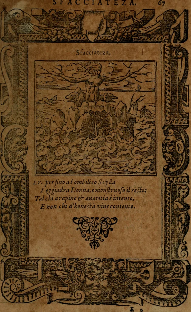An illustration from Diverse imprese accommodate a diuerse moralità, con versi che i loro significati dichiarano insieme con molte altre nella lingua italiana non piu tradotte, 1564, leaf 70