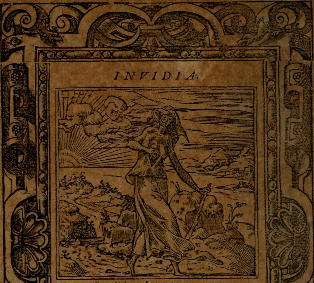 An illustration from Diverse imprese accommodate a diuerse moralità, con versi che i loro significati dichiarano insieme con molte altre nella lingua italiana non piu tradotte, 1564, leaf 73