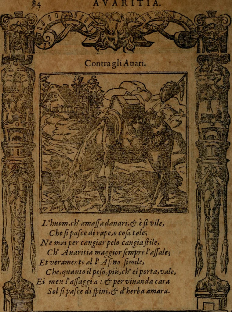 An illustration from Diverse imprese accommodate a diuerse moralità, con versi che i loro significati dichiarano insieme con molte altre nella lingua italiana non piu tradotte, 1564, leaf 87