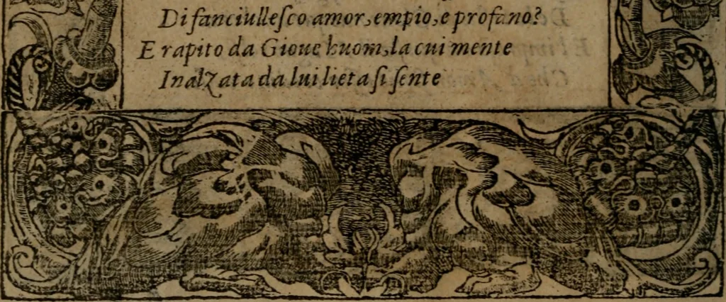 An illustration from Diverse imprese accommodate a diuerse moralità, con versi che i loro significati dichiarano insieme con molte altre nella lingua italiana non piu tradotte, 1564, leaf 9