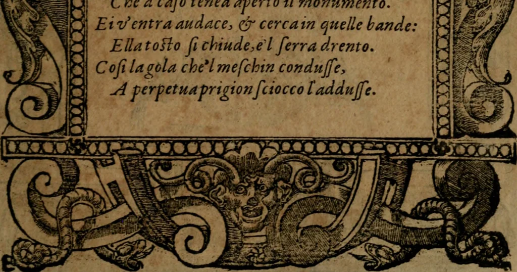 An illustration from Diverse imprese accommodate a diuerse moralità, con versi che i loro significati dichiarano insieme con molte altre nella lingua italiana non piu tradotte, 1564, leaf 96