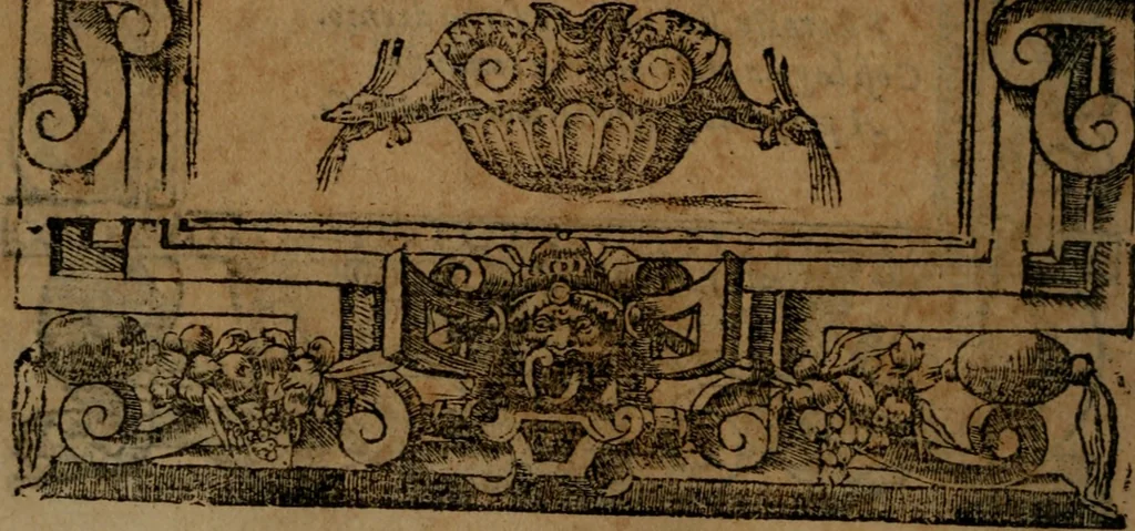 An illustration from Diverse imprese accommodate a diuerse moralità, con versi che i loro significati dichiarano insieme con molte altre nella lingua italiana non piu tradotte, 1564, leaf 97
