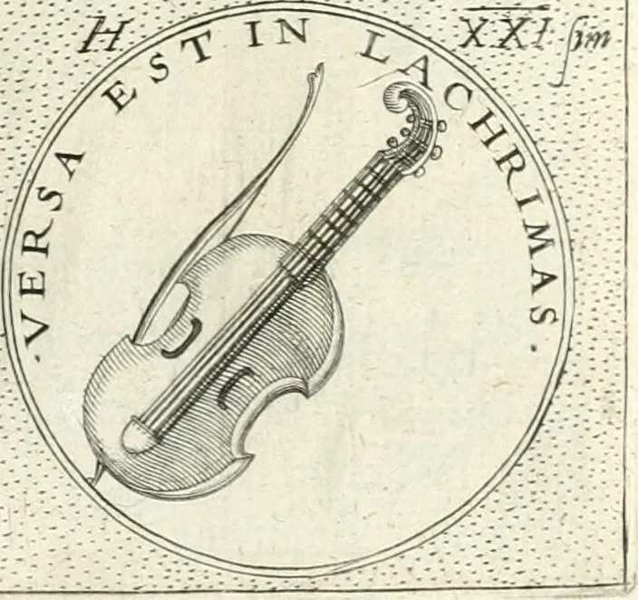 An illustration from Symbola diuina & humana pontificvm, imperatorvm, regvm : accessit breuis & facilis isagoge Iac. Typotii : ex mvsaeo Octavii de Strada civis Romani : tomus primus[-tertius], 1601, leaf 104