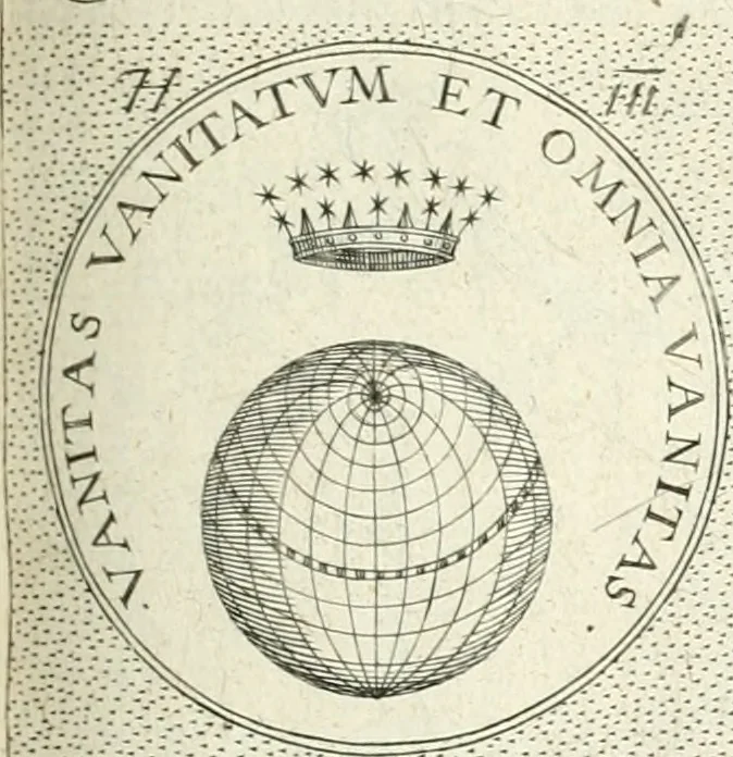 An illustration from Symbola diuina & humana pontificvm, imperatorvm, regvm : accessit breuis & facilis isagoge Iac. Typotii : ex mvsaeo Octavii de Strada civis Romani : tomus primus[-tertius], 1601, leaf 106