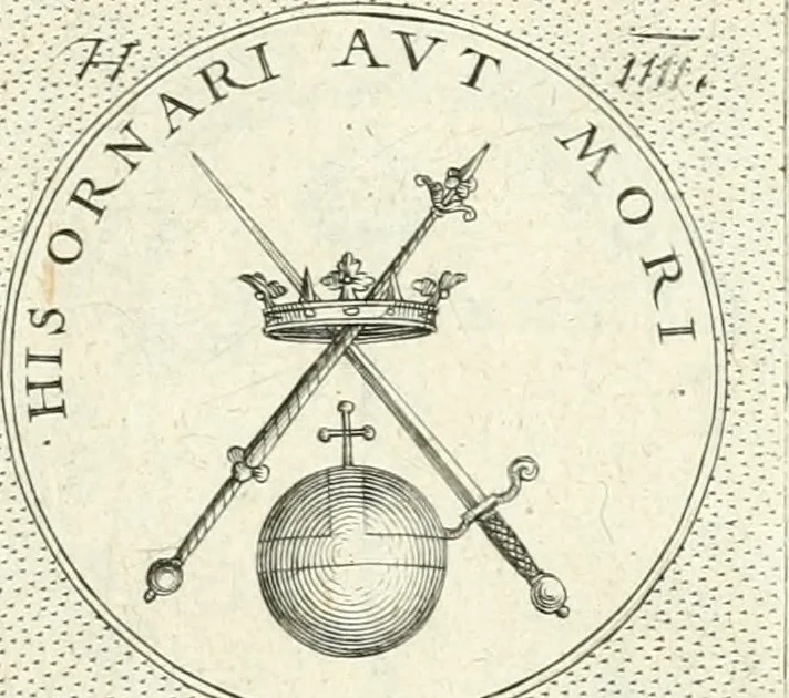 An illustration from Symbola diuina & humana pontificvm, imperatorvm, regvm : accessit breuis & facilis isagoge Iac. Typotii : ex mvsaeo Octavii de Strada civis Romani : tomus primus[-tertius], 1601, leaf 106