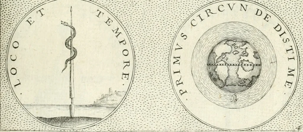 An illustration from Symbola diuina & humana pontificvm, imperatorvm, regvm : accessit breuis & facilis isagoge Iac. Typotii : ex mvsaeo Octavii de Strada civis Romani : tomus primus[-tertius], 1601, leaf 110