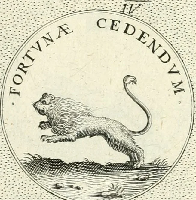 An illustration from Symbola diuina & humana pontificvm, imperatorvm, regvm : accessit breuis & facilis isagoge Iac. Typotii : ex mvsaeo Octavii de Strada civis Romani : tomus primus[-tertius], 1601, leaf 116