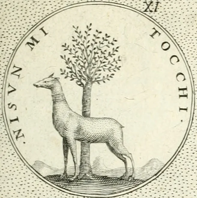 An illustration from Symbola diuina & humana pontificvm, imperatorvm, regvm : accessit breuis & facilis isagoge Iac. Typotii : ex mvsaeo Octavii de Strada civis Romani : tomus primus[-tertius], 1601, leaf 120