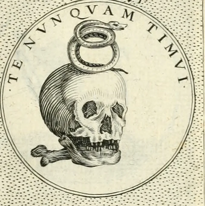 An illustration from Symbola diuina & humana pontificvm, imperatorvm, regvm : accessit breuis & facilis isagoge Iac. Typotii : ex mvsaeo Octavii de Strada civis Romani : tomus primus[-tertius], 1601, leaf 126