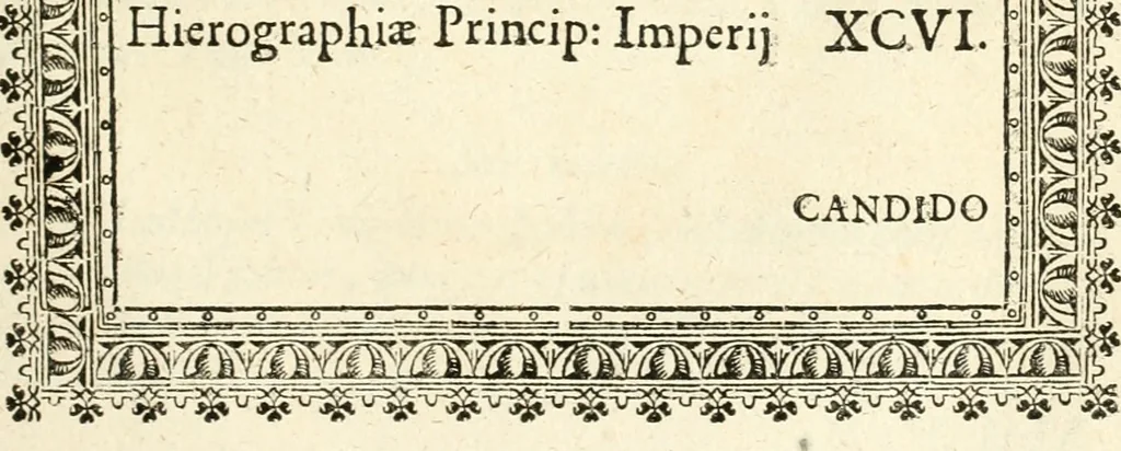 An illustration from Symbola diuina & humana pontificvm, imperatorvm, regvm : accessit breuis & facilis isagoge Iac. Typotii : ex mvsaeo Octavii de Strada civis Romani : tomus primus[-tertius], 1601, leaf 234