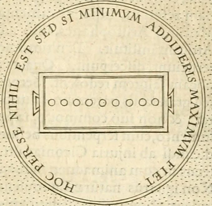 An illustration from Symbola diuina & humana pontificvm, imperatorvm, regvm : accessit breuis & facilis isagoge Iac. Typotii : ex mvsaeo Octavii de Strada civis Romani : tomus primus[-tertius], 1601, leaf 248