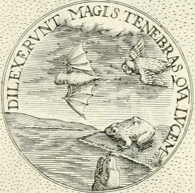 An illustration from Symbola diuina & humana pontificvm, imperatorvm, regvm : accessit breuis & facilis isagoge Iac. Typotii : ex mvsaeo Octavii de Strada civis Romani : tomus primus[-tertius], 1601, leaf 26