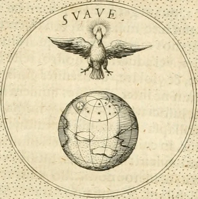 An illustration from Symbola diuina & humana pontificvm, imperatorvm, regvm : accessit breuis & facilis isagoge Iac. Typotii : ex mvsaeo Octavii de Strada civis Romani : tomus primus[-tertius], 1601, leaf 260