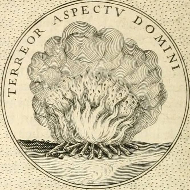 An illustration from Symbola diuina & humana pontificvm, imperatorvm, regvm : accessit breuis & facilis isagoge Iac. Typotii : ex mvsaeo Octavii de Strada civis Romani : tomus primus[-tertius], 1601, leaf 269