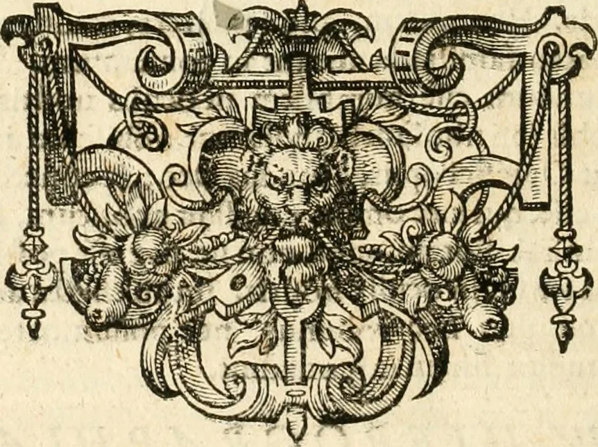 An illustration from Symbola diuina & humana pontificvm, imperatorvm, regvm : accessit breuis & facilis isagoge Iac. Typotii : ex mvsaeo Octavii de Strada civis Romani : tomus primus[-tertius], 1601, leaf 277