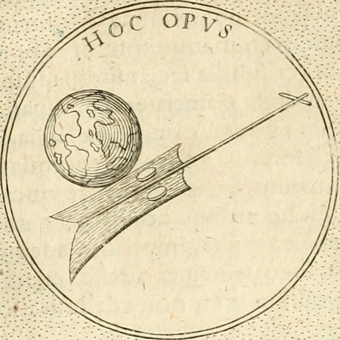 An illustration from Symbola diuina & humana pontificvm, imperatorvm, regvm : accessit breuis & facilis isagoge Iac. Typotii : ex mvsaeo Octavii de Strada civis Romani : tomus primus[-tertius], 1601, leaf 297