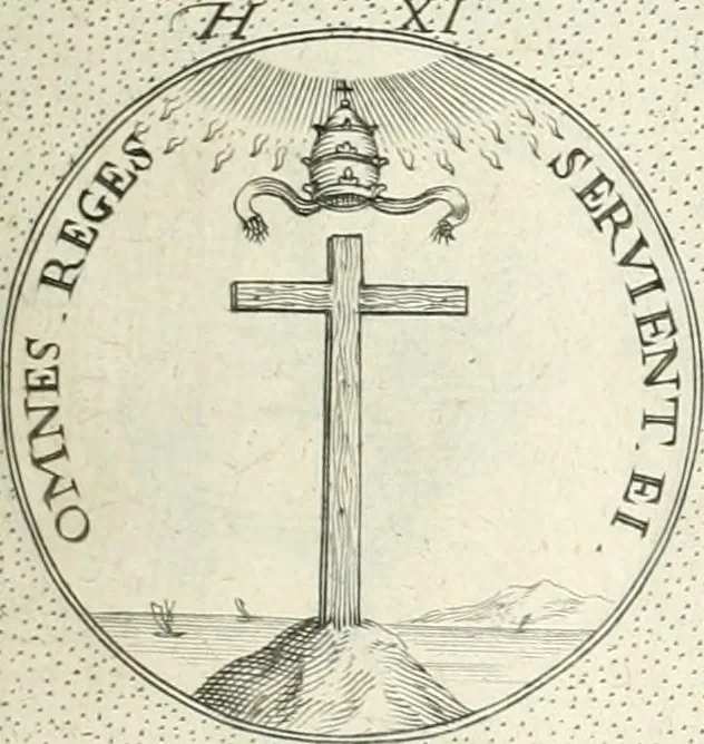 An illustration from Symbola diuina & humana pontificvm, imperatorvm, regvm : accessit breuis & facilis isagoge Iac. Typotii : ex mvsaeo Octavii de Strada civis Romani : tomus primus[-tertius], 1601, leaf 30