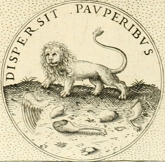 An illustration from Symbola diuina & humana pontificvm, imperatorvm, regvm : accessit breuis & facilis isagoge Iac. Typotii : ex mvsaeo Octavii de Strada civis Romani : tomus primus[-tertius], 1601, leaf 307
