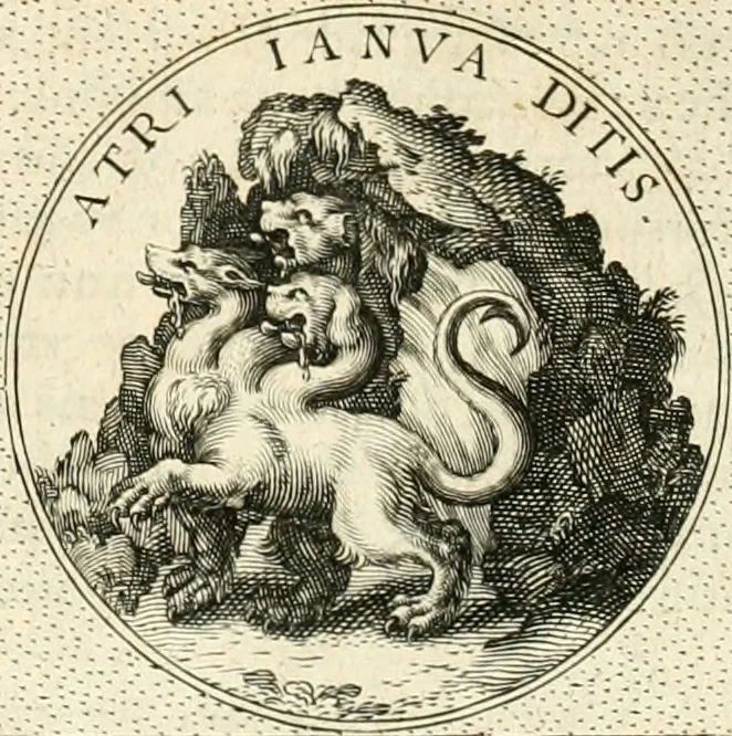 An illustration from Symbola diuina & humana pontificvm, imperatorvm, regvm : accessit breuis & facilis isagoge Iac. Typotii : ex mvsaeo Octavii de Strada civis Romani : tomus primus[-tertius], 1601, leaf 315