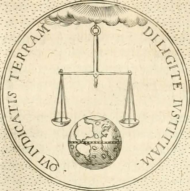 An illustration from Symbola diuina & humana pontificvm, imperatorvm, regvm : accessit breuis & facilis isagoge Iac. Typotii : ex mvsaeo Octavii de Strada civis Romani : tomus primus[-tertius], 1601, leaf 325