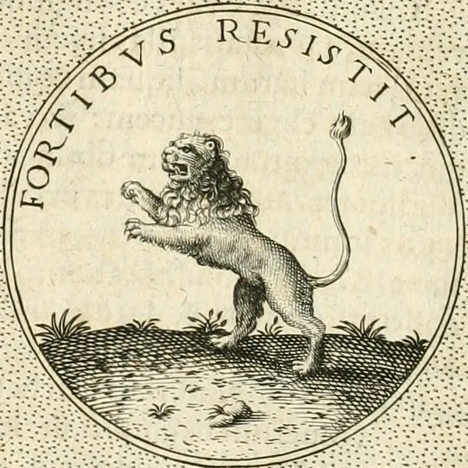 An illustration from Symbola diuina & humana pontificvm, imperatorvm, regvm : accessit breuis & facilis isagoge Iac. Typotii : ex mvsaeo Octavii de Strada civis Romani : tomus primus[-tertius], 1601, leaf 339