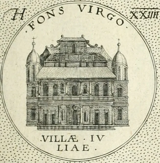 An illustration from Symbola diuina & humana pontificvm, imperatorvm, regvm : accessit breuis & facilis isagoge Iac. Typotii : ex mvsaeo Octavii de Strada civis Romani : tomus primus[-tertius], 1601, leaf 36