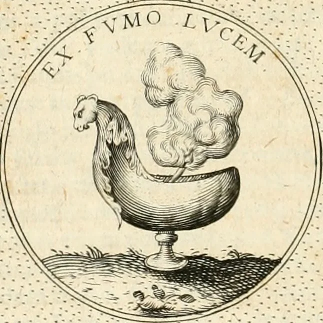 An illustration from Symbola diuina & humana pontificvm, imperatorvm, regvm : accessit breuis & facilis isagoge Iac. Typotii : ex mvsaeo Octavii de Strada civis Romani : tomus primus[-tertius], 1601, leaf 365