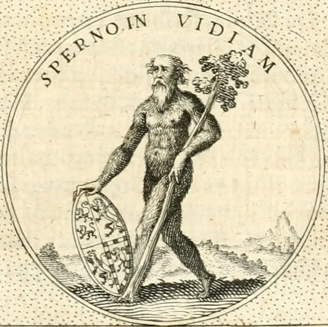 An illustration from Symbola diuina & humana pontificvm, imperatorvm, regvm : accessit breuis & facilis isagoge Iac. Typotii : ex mvsaeo Octavii de Strada civis Romani : tomus primus[-tertius], 1601, leaf 372