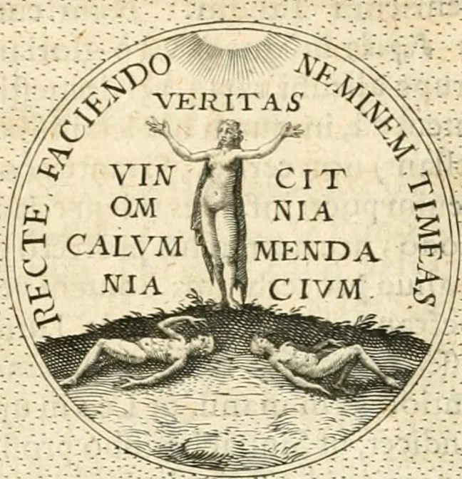 An illustration from Symbola diuina & humana pontificvm, imperatorvm, regvm : accessit breuis & facilis isagoge Iac. Typotii : ex mvsaeo Octavii de Strada civis Romani : tomus primus[-tertius], 1601, leaf 382